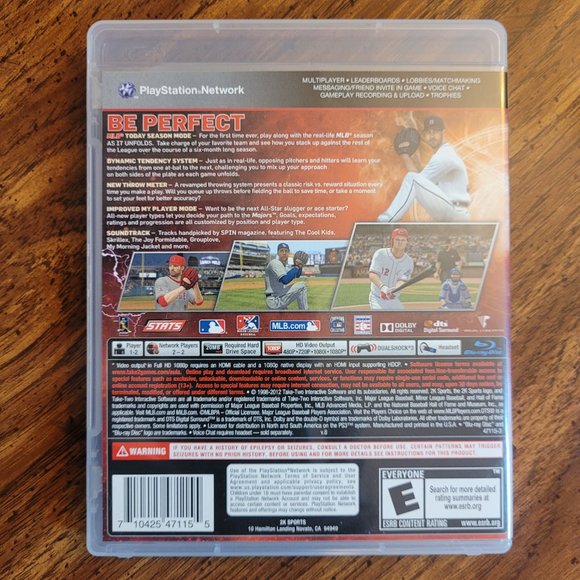 PS3 GAME BUNDLE - 4 Sports Playstation 3 Games, Madden NFL, NBA, MLB, UFC - Picture 9 of 11